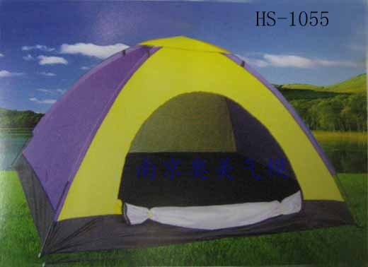 Inflatable tent